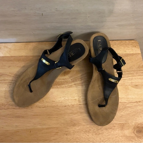 Lauren Ralph Lauren Shoes - Lauren Ralph Nikki PU 
Leather Sandals